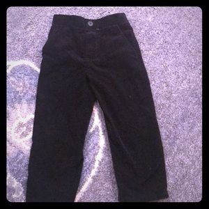 Black Corduroy toddler slacks, Size 3T
